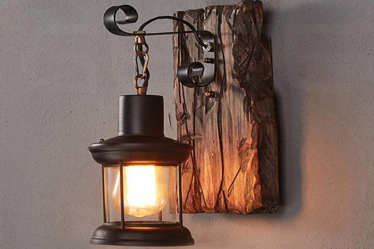 La lámpara de pared retro americana: un toque vintage para tu hogar