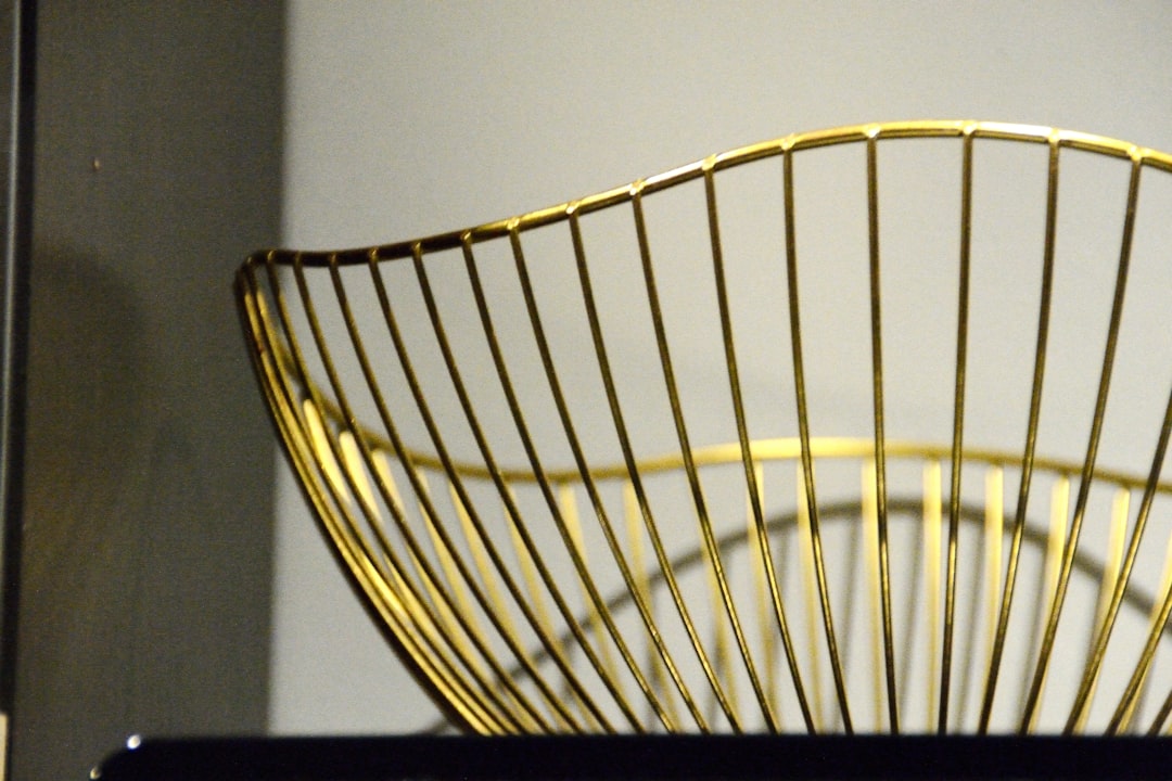 Photo gold wall sconce