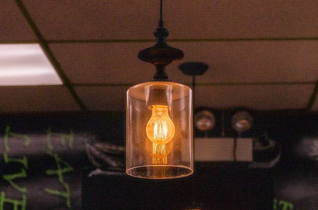Photo seeded glass lighting